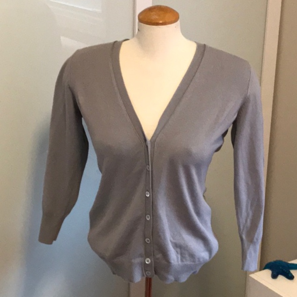Jacob Grey Cardigan